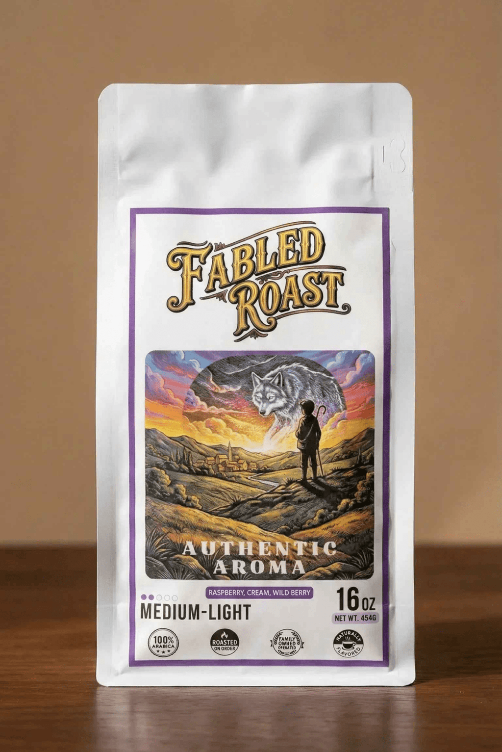 Authentic Aroma | Medium - Light Roast Sampler | 4 oz - Fabled Roast