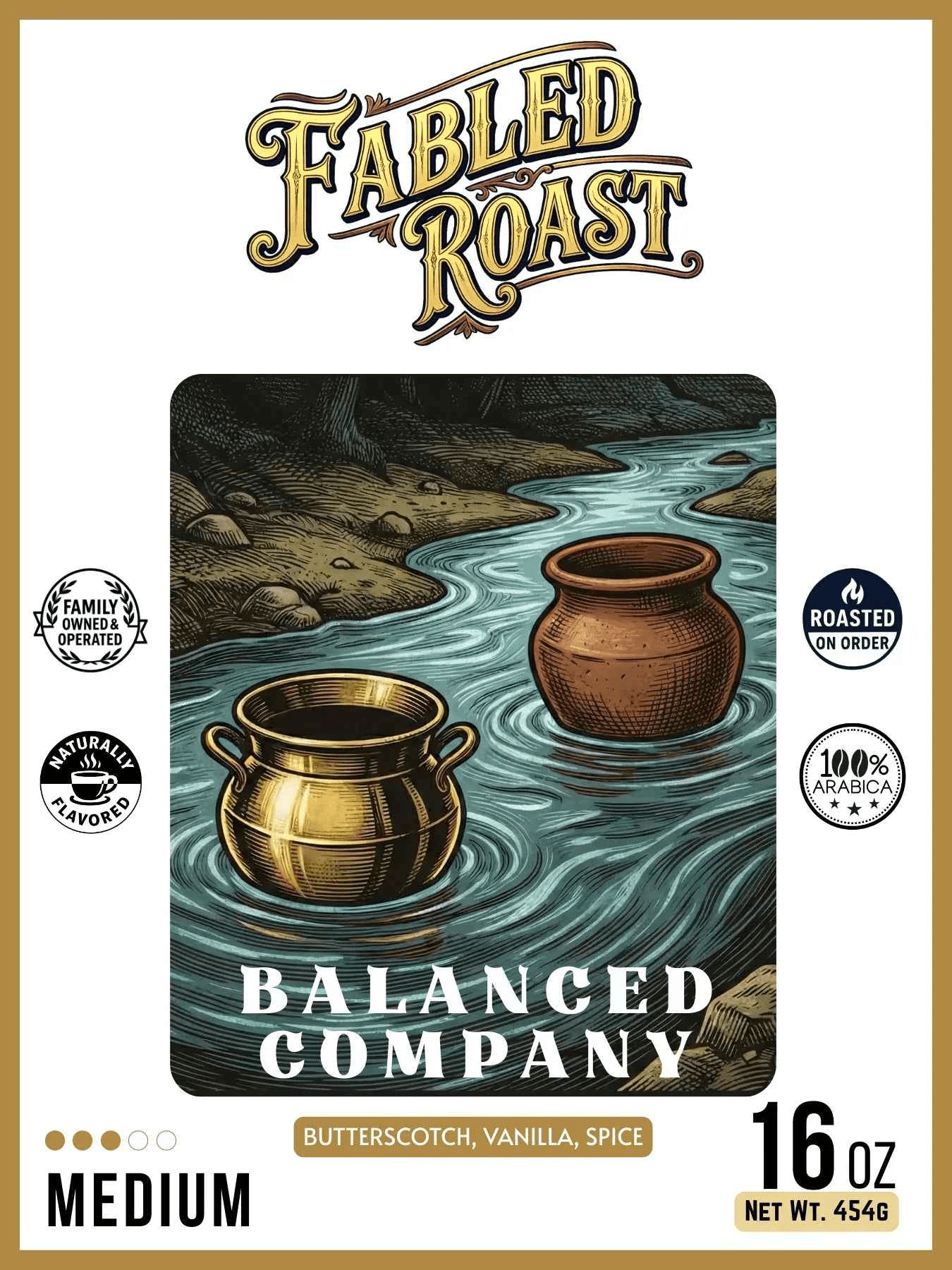 Balanced Company | Medium Roast Sampler | 4 oz - Fabled Roast
