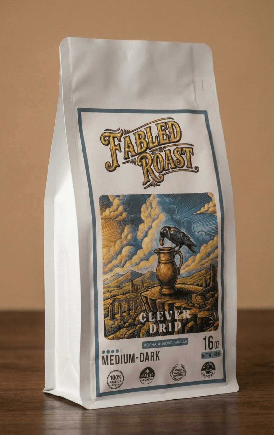 Clever Drip | Medium - Dark Roast Flavored Coffee Blend - Fabled Roast coffee