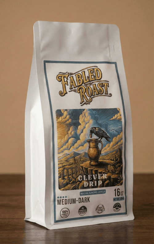 Clever Drip | Medium - Dark Roast Flavored Coffee Blend - Fabled Roast coffee