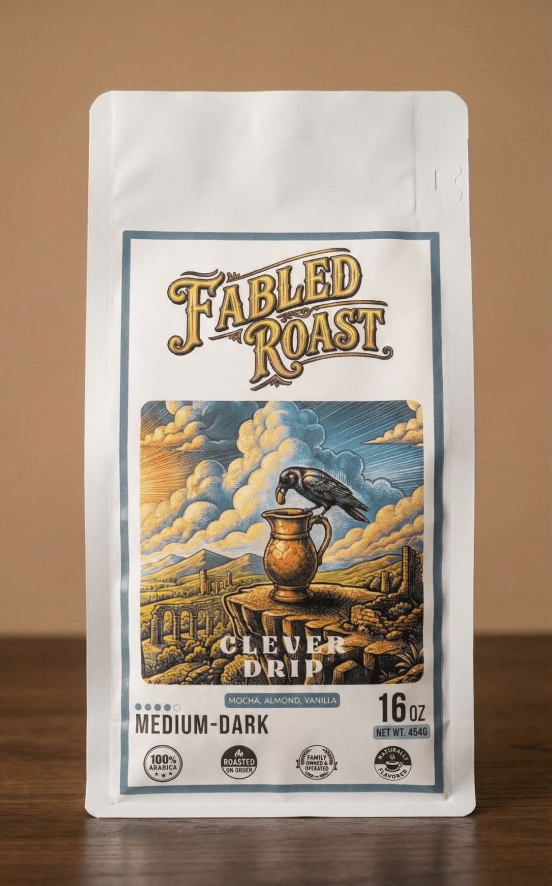 Clever Drip | Medium - Dark Roast Sampler | 4 oz - Fabled Roast