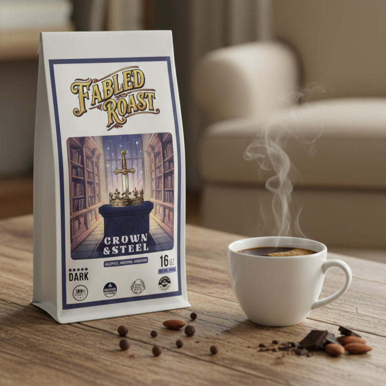 Crown & Steel | Dark Roast Flavored Coffee Blend