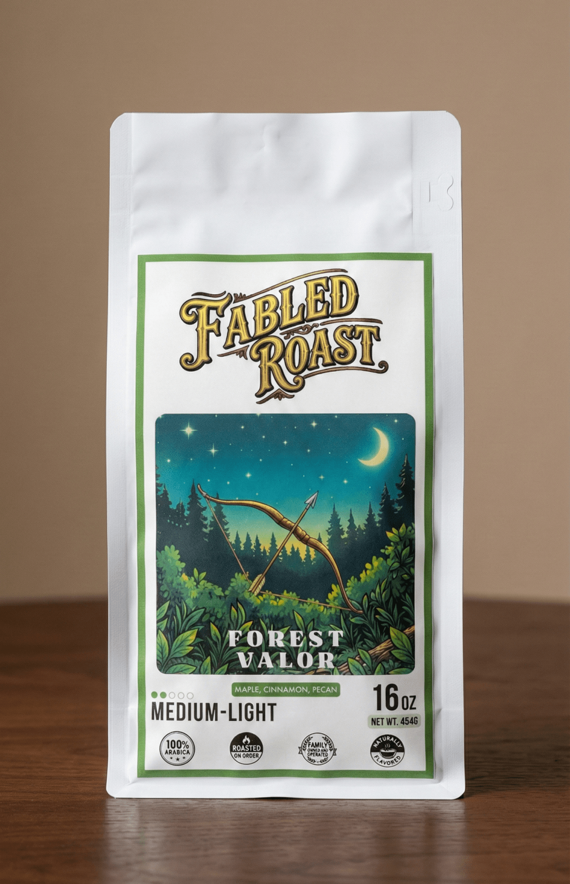 Forest Valor | Medium - Light Roast Sampler | 4 oz - Fabled Roast