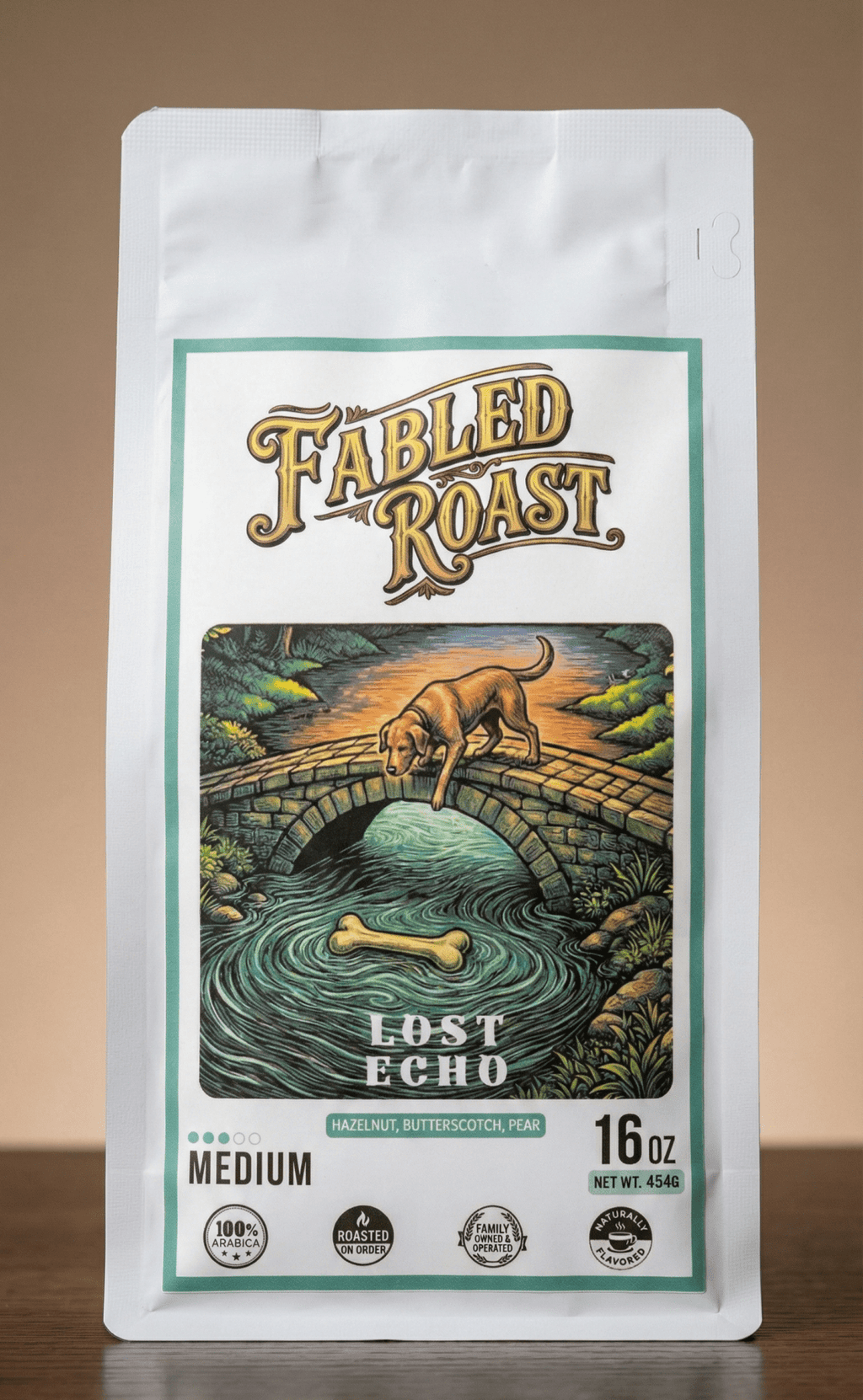 Lost Echo | Medium Roast Flavored Coffee Blend - Fabled Roast coffee