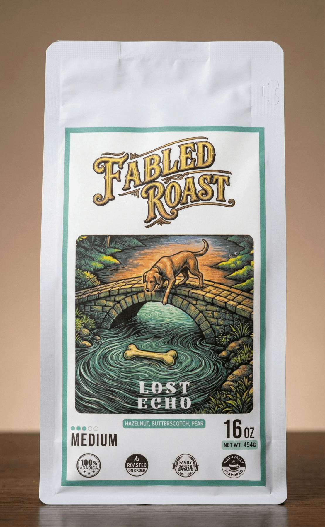 Lost Echo | Medium Roast Flavored Coffee Blend - Fabled Roast coffee