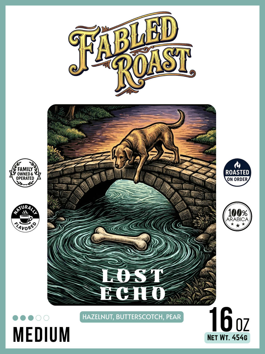 Lost Echo | Medium Roast Sampler | 4 oz - Fabled Roast