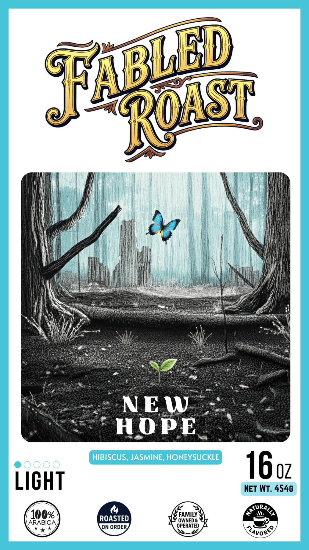 New Hope | Light Roast Flavored Coffee Blend - Fabled Roast coffee