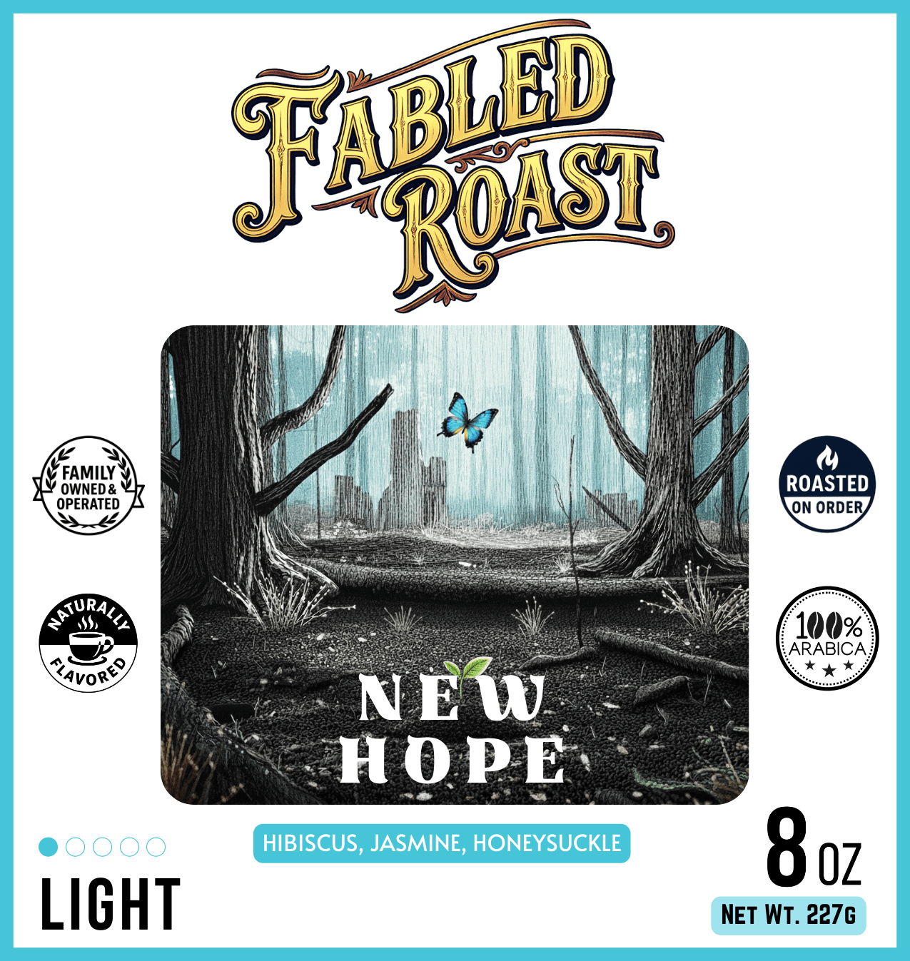 New Hope | Light Roast Flavored Coffee Blend - Fabled Roast coffee