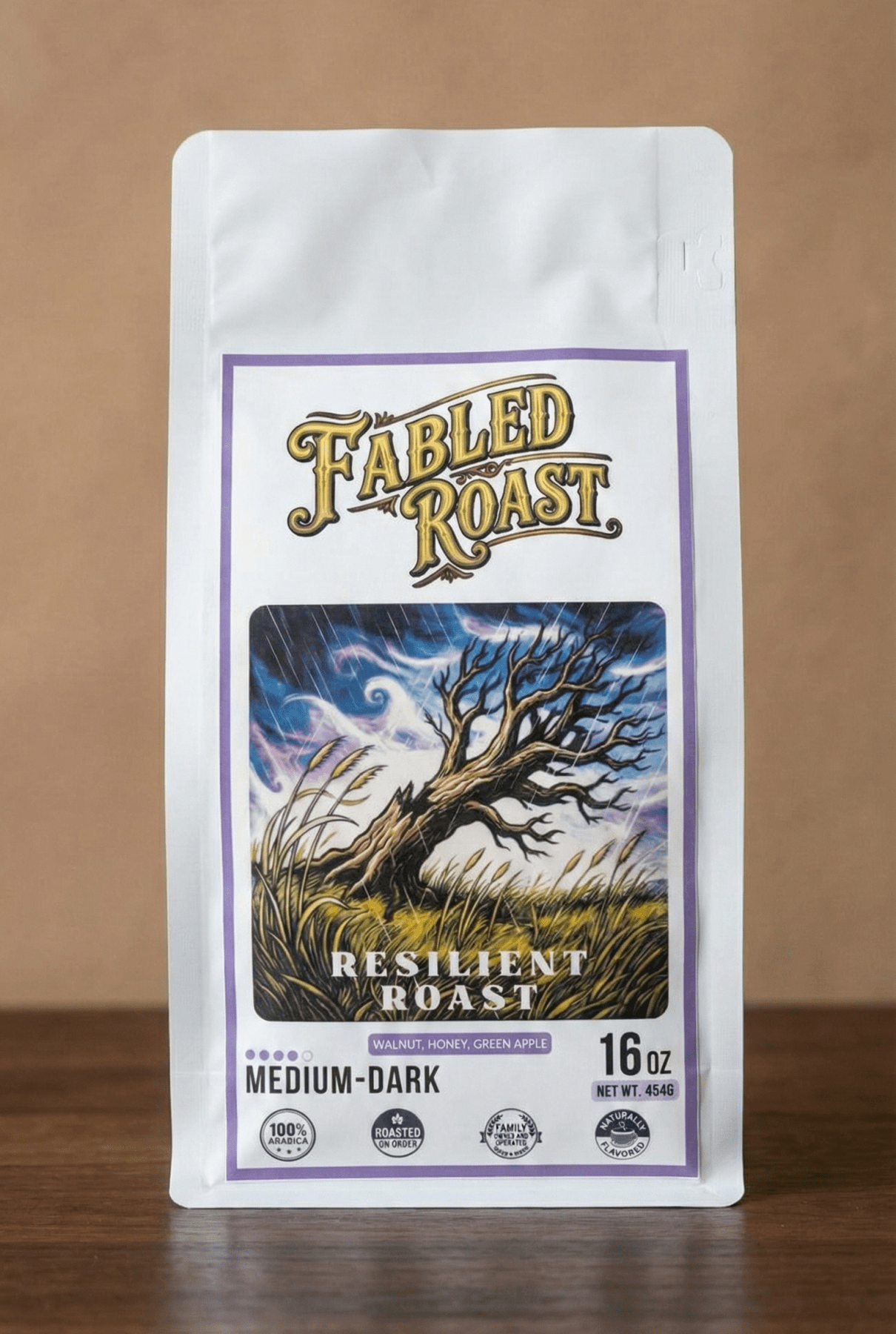 Resilient Roast | Medium - Dark Roast Sampler | 4 oz - Fabled Roast