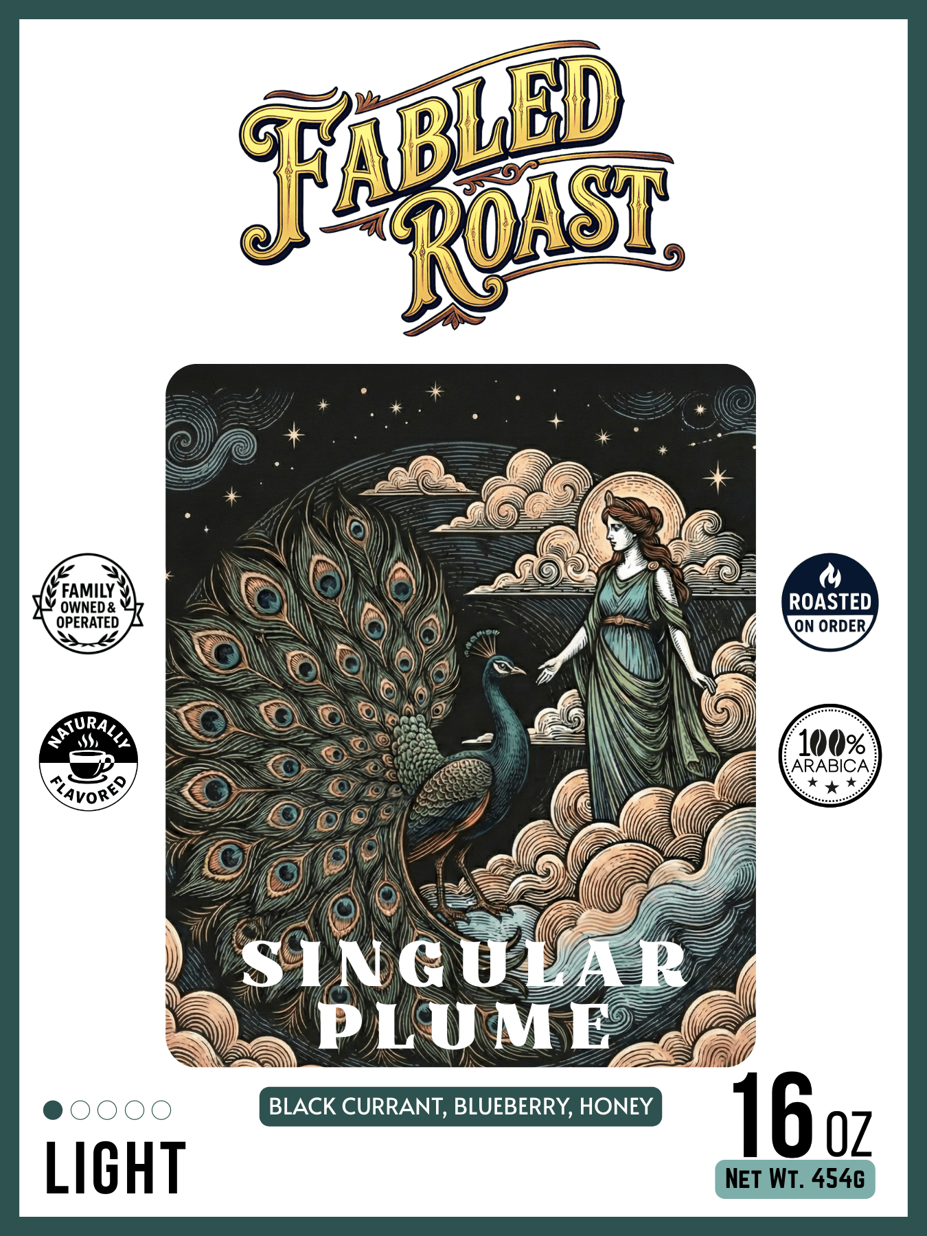 Singular Plume | Light Roast Sampler | 4 oz - Fabled Roast