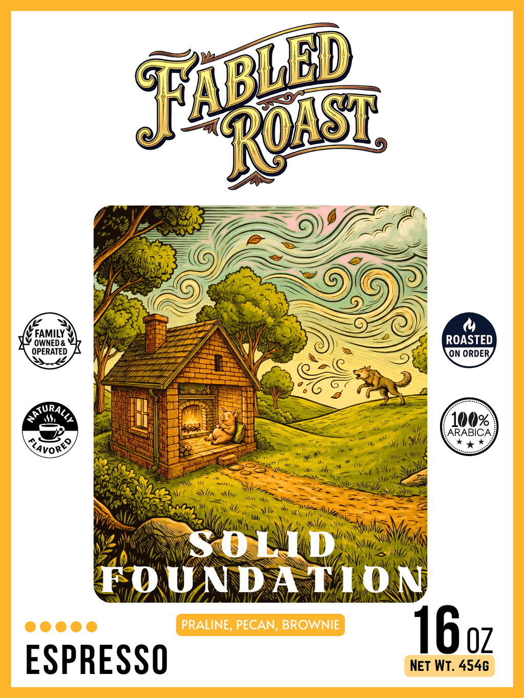 Solid Foundation | Espresso Sampler | 4 oz - Fabled Roast