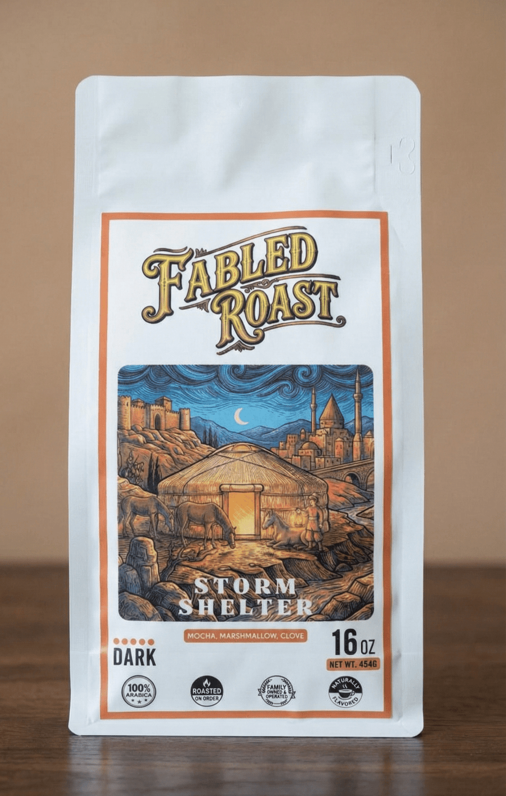 Storm Shelter | Dark Roast Sampler | 4 oz - Fabled Roast