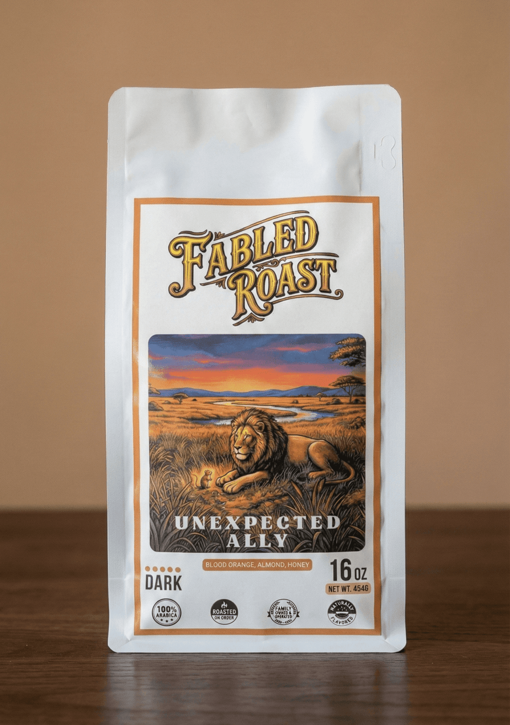 Unexpected Ally | Medium - Light Roast Sampler | 4 oz - Fabled Roast coffee