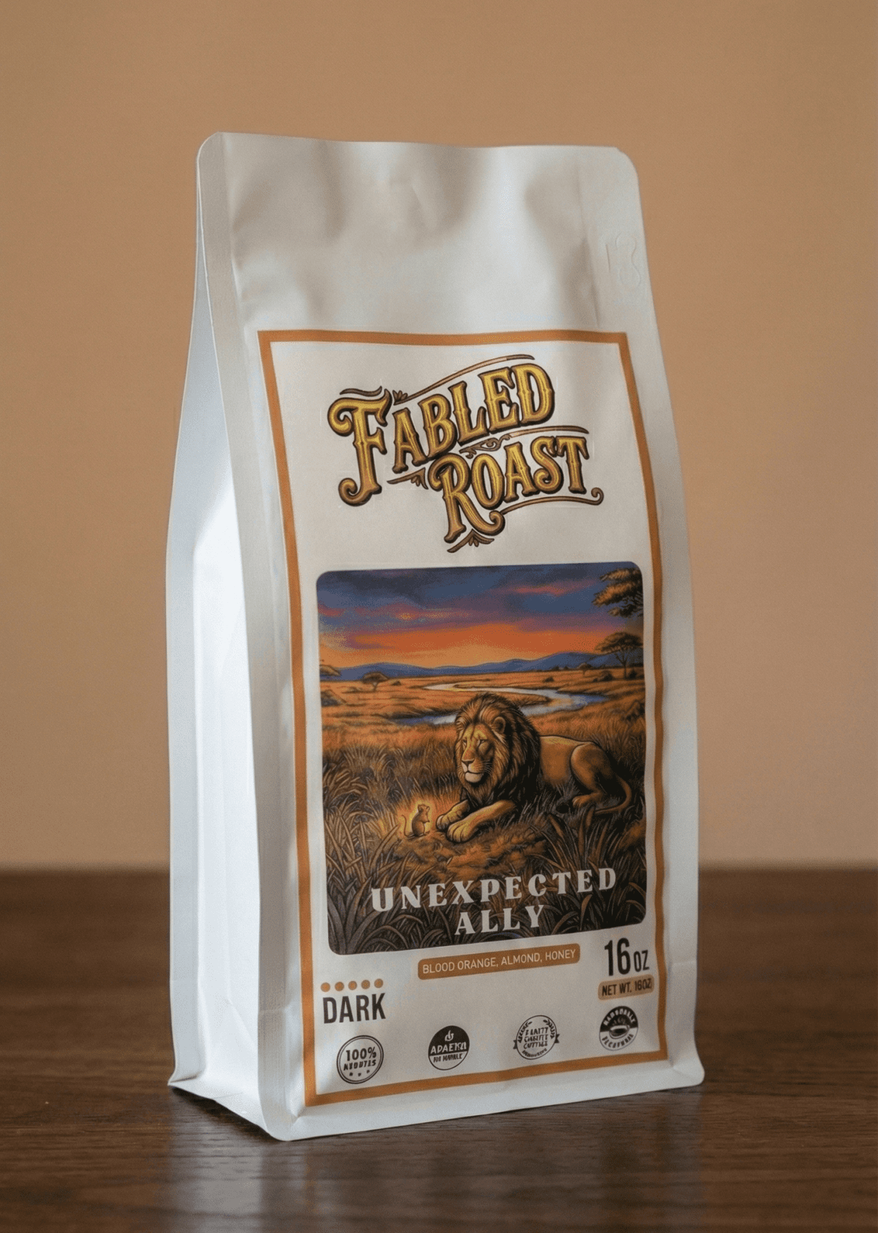 Unexpected Ally | Medium - Light Roast Sampler | 4 oz - Fabled Roast coffee