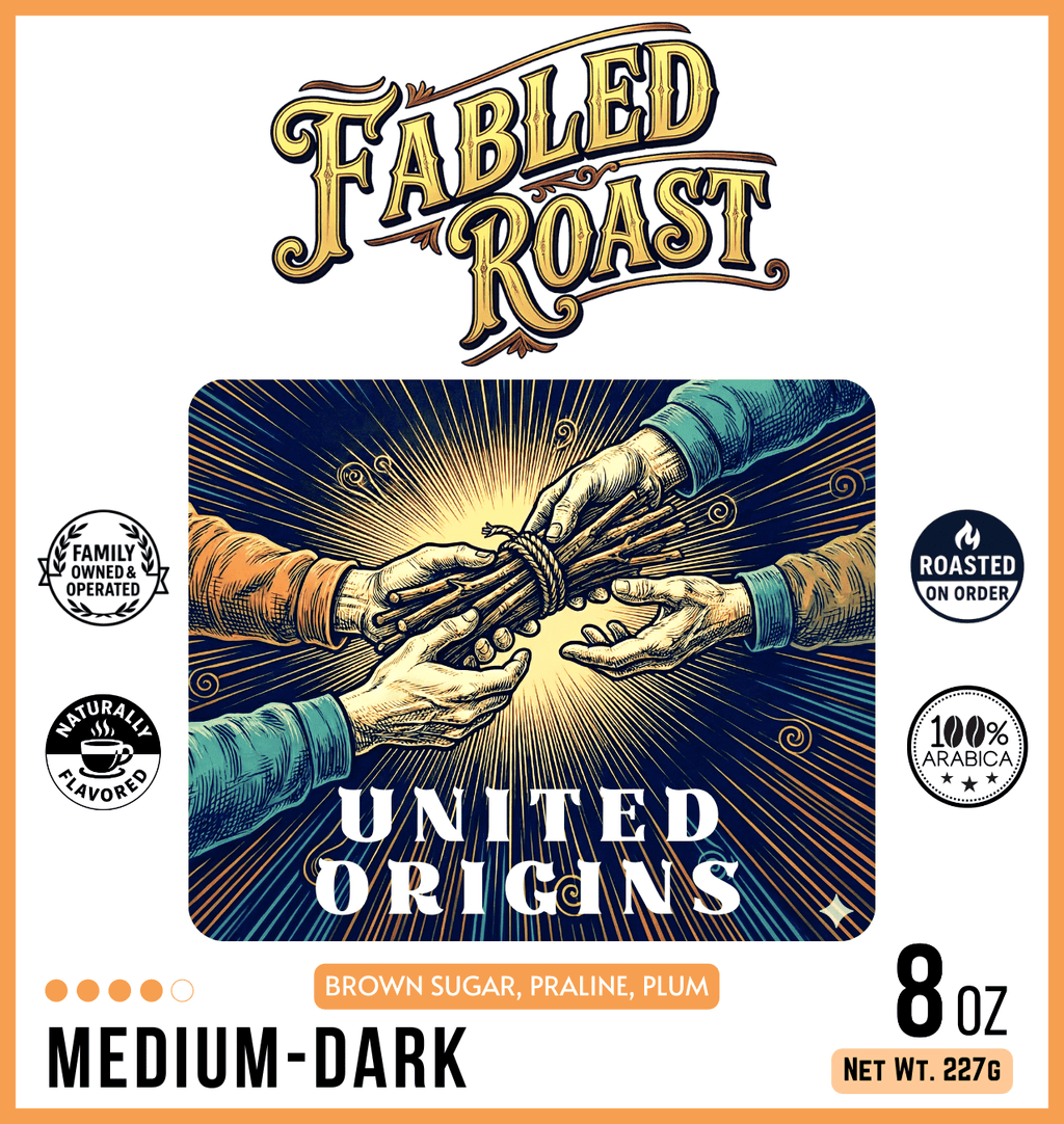 United Origins | Medium - Dark Roast Sampler | 4 oz - Fabled Roast