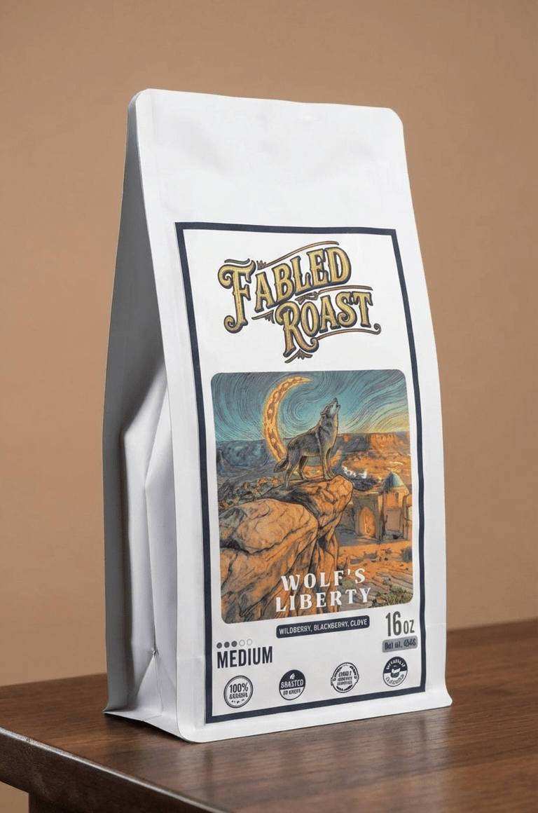 Wolf's Liberty | Medium Roast Sampler | 4 oz - Fabled Roast